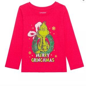 Toddler Girl 3T Jumping Beans® "Merry Grinchmas" Long Sleeve Graphic Tee NWT